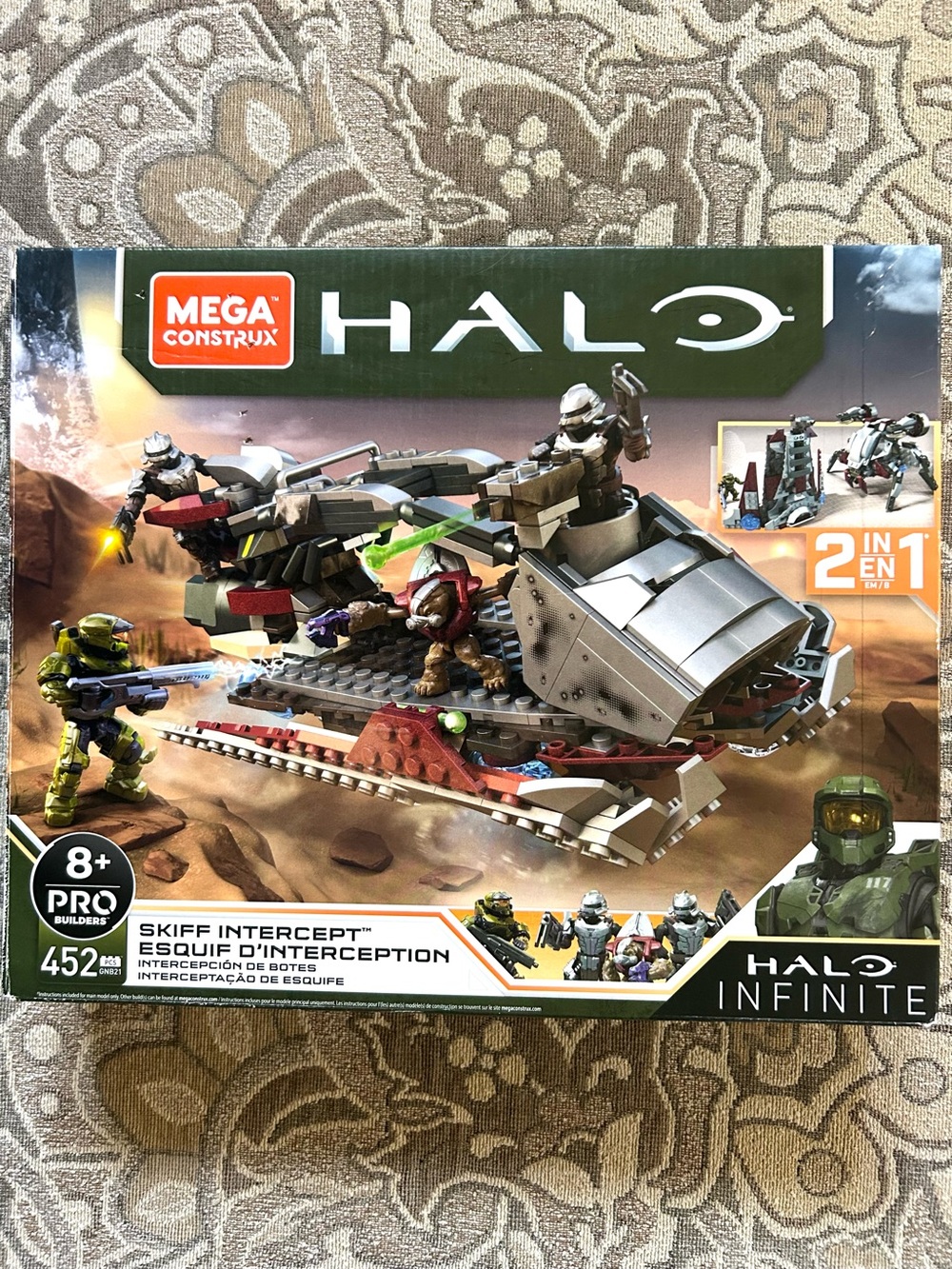 Mega Construx Halo Infinite Skiff Intercept Building Set 2020 INCOMPLETE